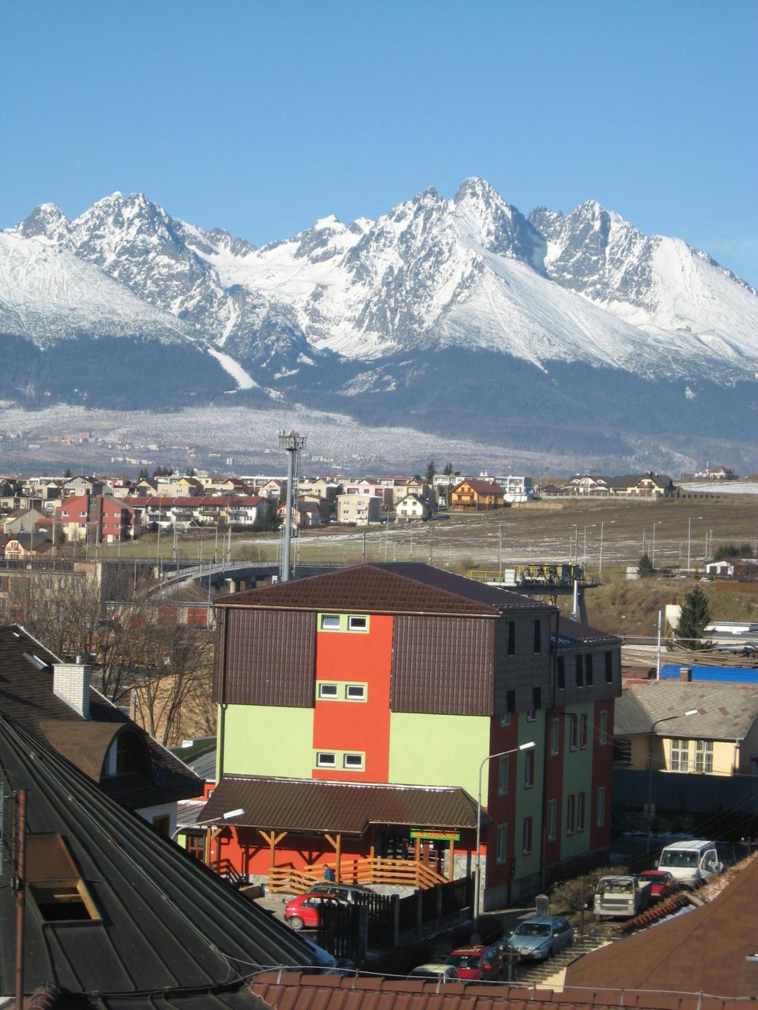 Penzión Slávia Poprad Exterior foto